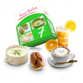 7-Tage-Hyperprotein-Diät Cappuccino-Getränke