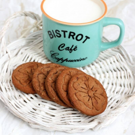 Biscoitos Ricos em proteínas Cacau Avelã - Biscuits secs Cacao Noisette