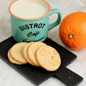 High-Protein-Kekse mit Orangengeschmack