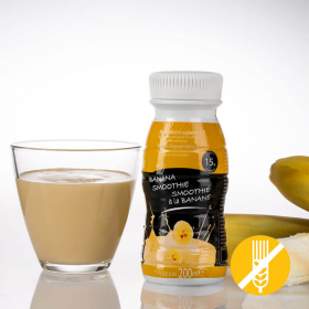 Smoothie-Flasche mit hohem Proteingehalt 200ml UHT Banane GLUTENFREI