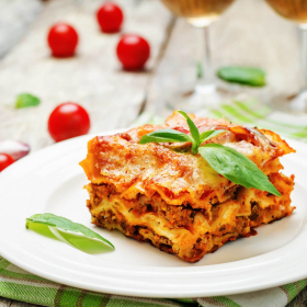 Hochproteinhaltige Lasagne Bolognese Portion 150g SG