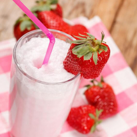 Eiwitrijke smoothie met Aardbei en Banaan - Smoothie fraise banane