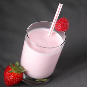 Hyperproteïnesmoothie Aardbei en Framboos - Smoothie framboise