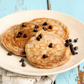 Hyperproteinreicher Crêpe mit Schokoladengeschmack