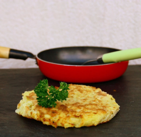 Panqueca de batata rica em proteínas SG