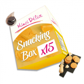 Snackbox und Schlankheitssnacks mit hohem Proteingehalt