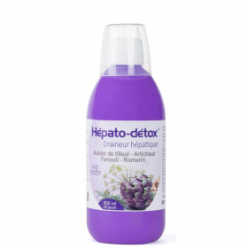 Draineur Hepato Detox 500 ml Flasche Nahrungsergänzungsmittel